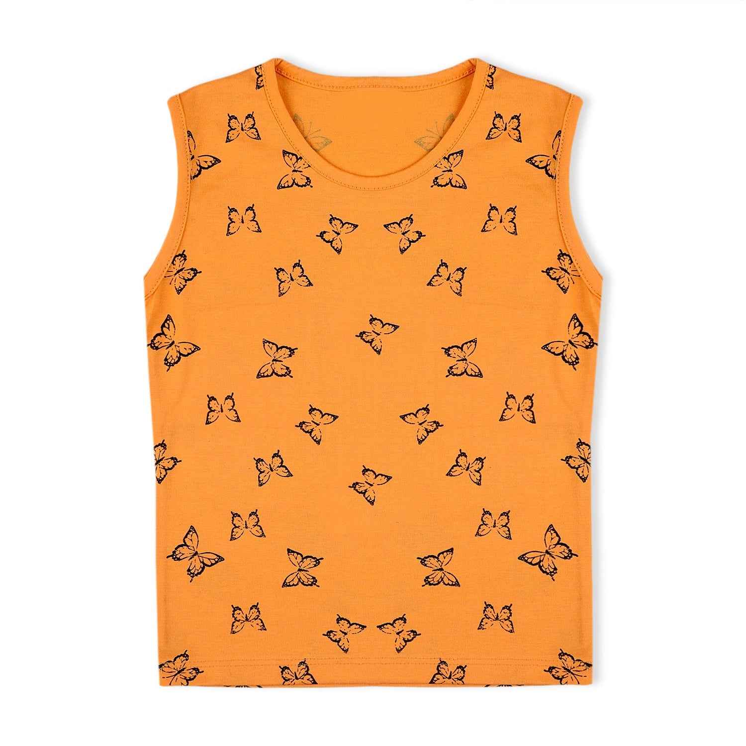 Valuable Girls Sando - Orange, Girls T-Shirts, Chase Value, Chase Value