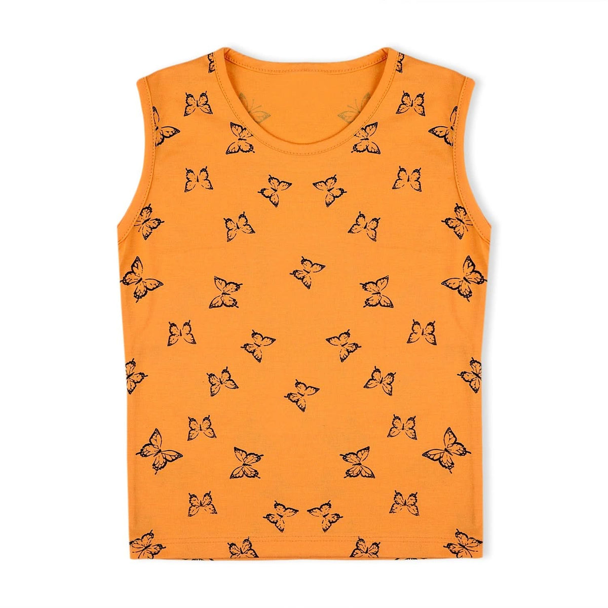 Valuable Girls Sando - Orange, Girls T-Shirts, Chase Value, Chase Value