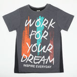 Boys Half Sleeves T-Shirt - Grey, Boys T-Shirts, Chase Value, Chase Value