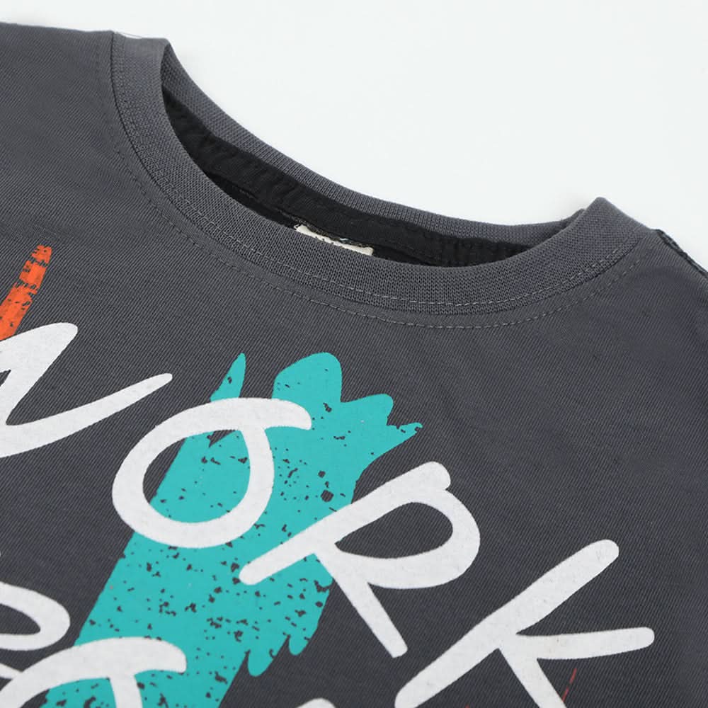 Boys Half Sleeves T-Shirt - Grey, Boys T-Shirts, Chase Value, Chase Value