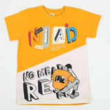 Boys Half Sleeves T-Shirt - Yellow, Boys T-Shirts, Chase Value, Chase Value