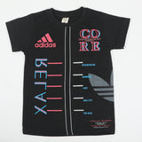Boys Half Sleeves T-Shirt - Black, Boys T-Shirts, Chase Value, Chase Value