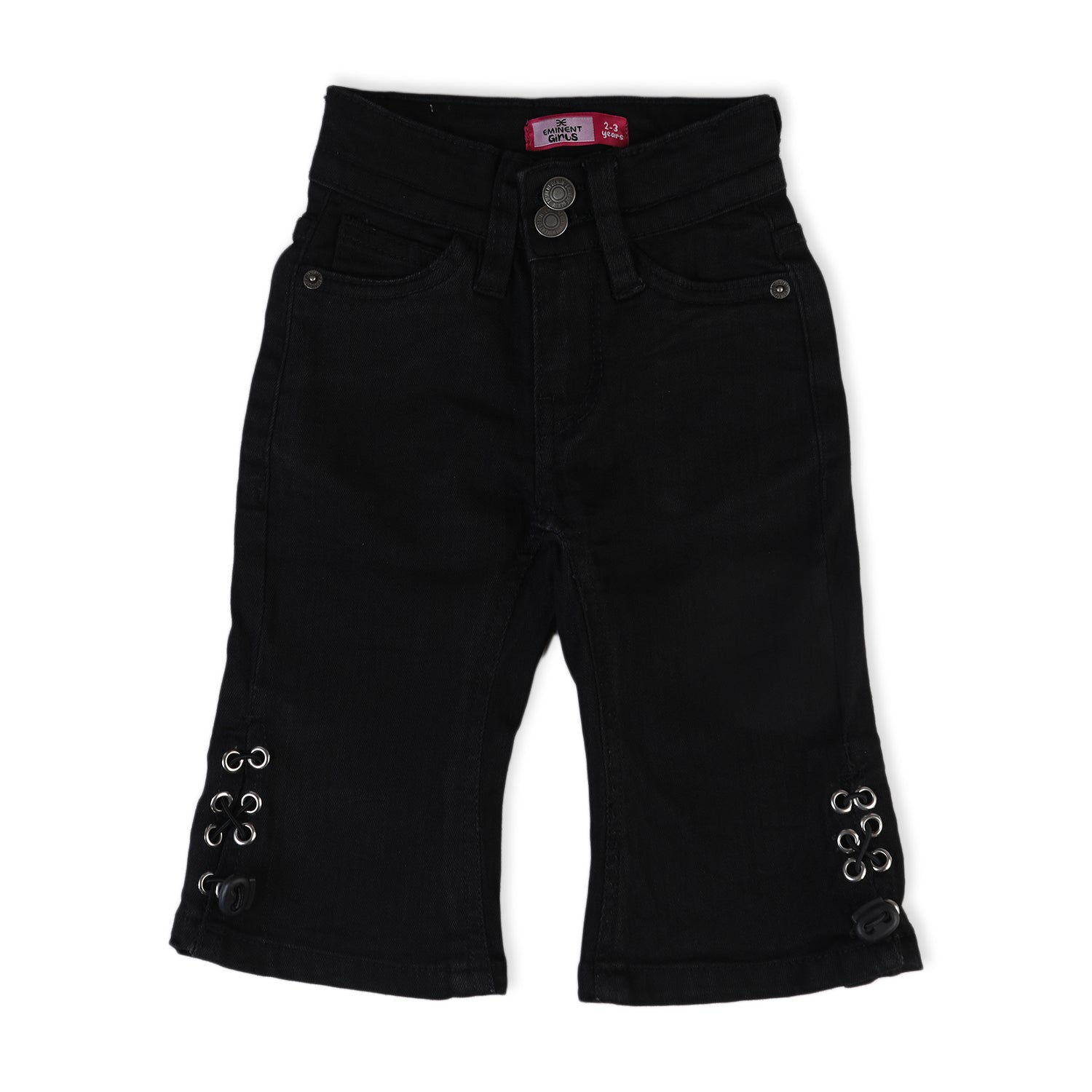 Eminent Girls Denim Pant - Black, Girls Pants & Capri, Eminent, Chase Value