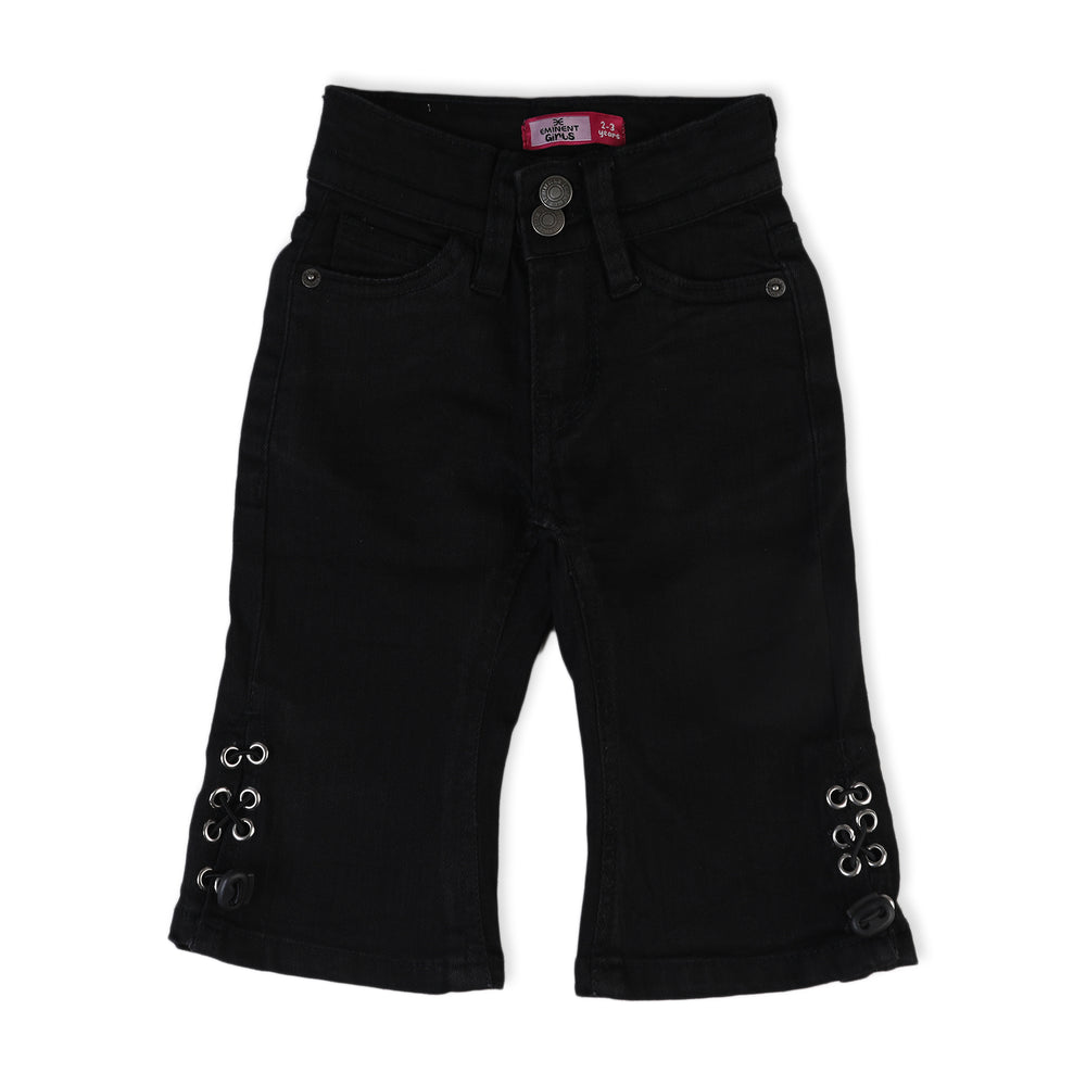 Eminent Girls Denim Pant - Black, Girls Pants & Capri, Eminent, Chase Value