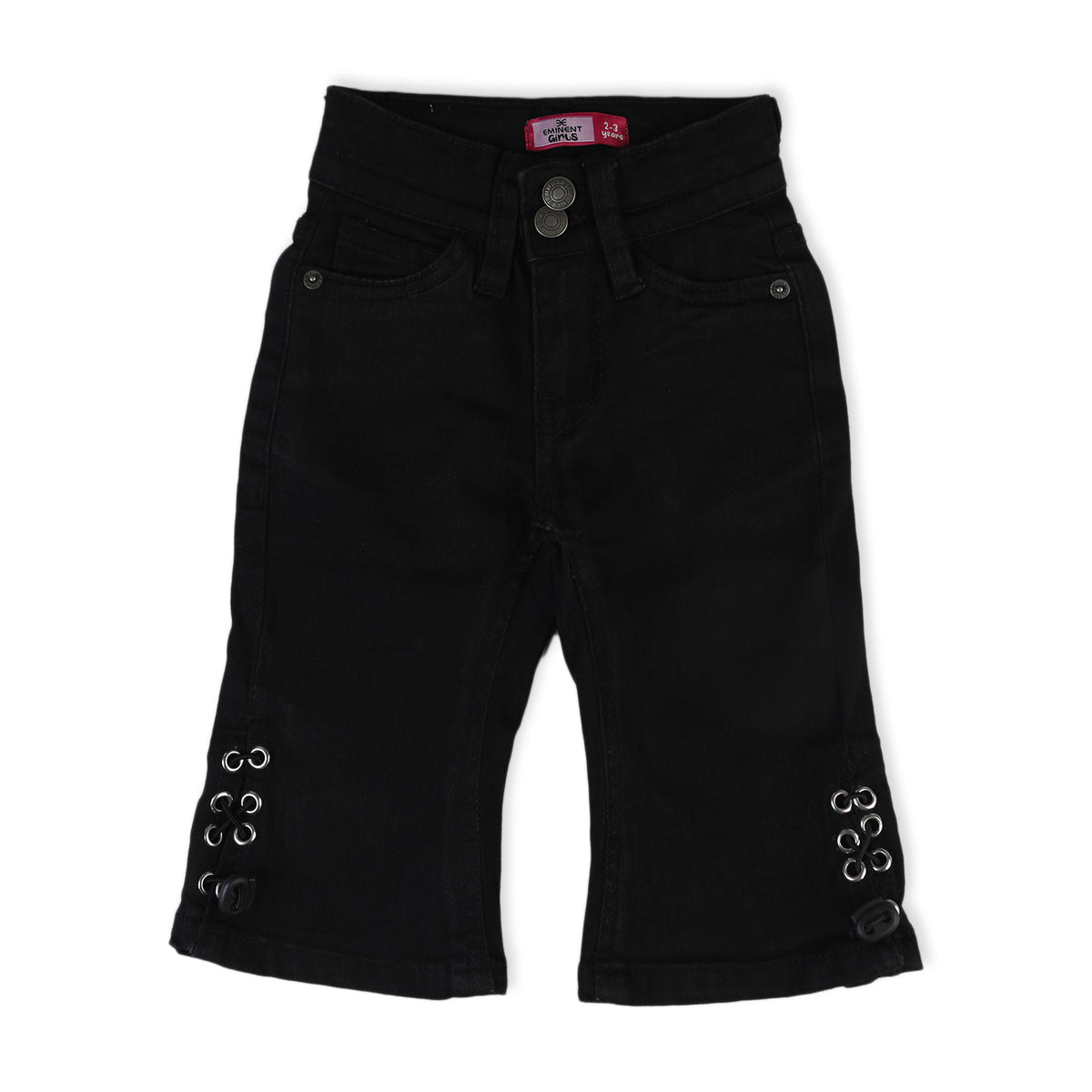 Eminent Girls Denim Pant - Black, Girls Pants & Capri, Eminent, Chase Value