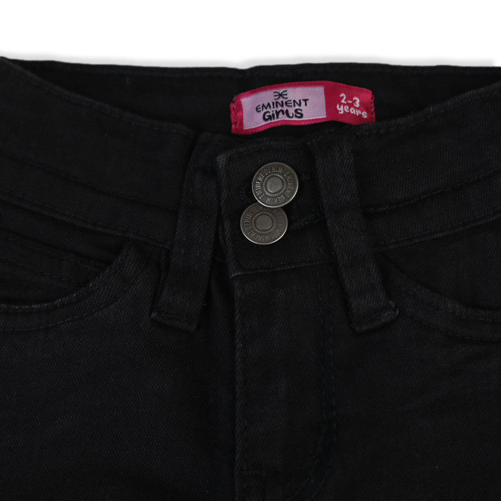 Eminent Girls Denim Pant - Black, Girls Pants & Capri, Eminent, Chase Value