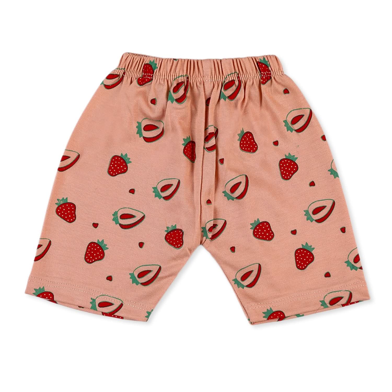 Valuable Newborn Girls Sando Suit - Peach, Newborn Girls Sets & Suits, Chase Value, Chase Value