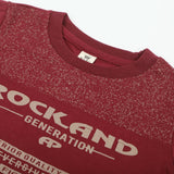 Boys Half Sleeves T-Shirt - Maroon, Boys T-Shirts, Chase Value, Chase Value