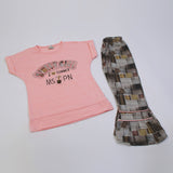 Girls Tight Half Sleeves Suit - Pink, Girls Suits, Chase Value, Chase Value