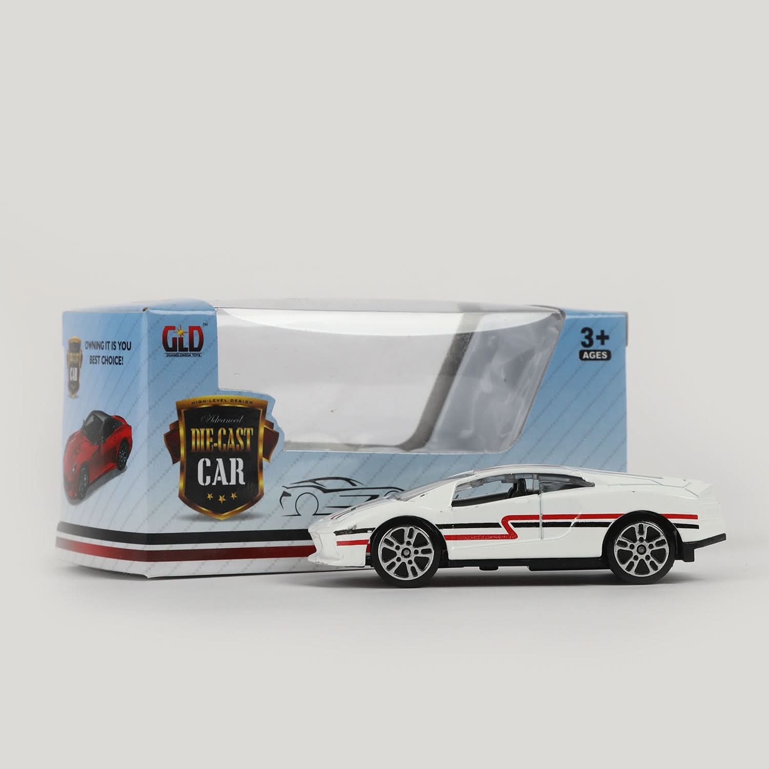 Die-Cast Car For Kids, Non-Remote Control, Chase Value, Chase Value