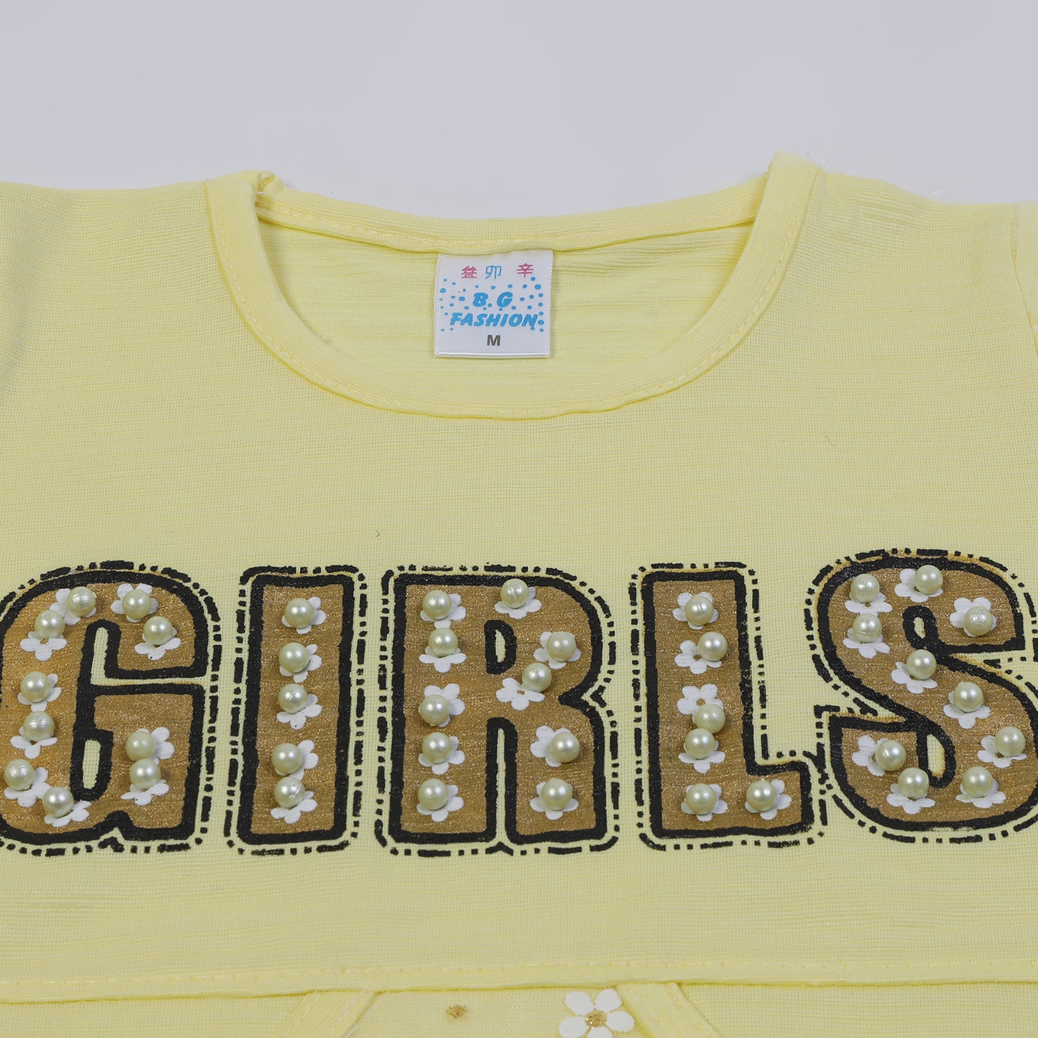 Girls Tight Half Sleeves Suit - Yellow, Girls Suits, Chase Value, Chase Value