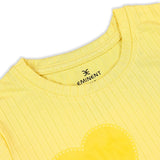 Eminent Girls Half Sleeves T-Shirt - Yellow, Girls T-Shirts, Eminent, Chase Value
