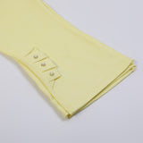 Girls Tight Half Sleeves Suit - Yellow, Girls Suits, Chase Value, Chase Value