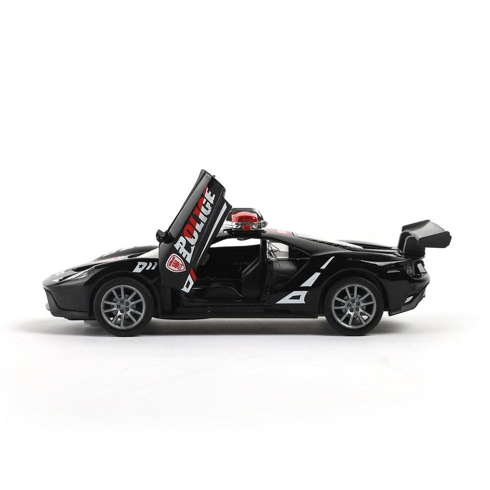 Die-Cast Car Ford Police Wheel Light With Music, Non-Remote Control, Chase Value, Chase Value