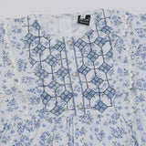 Girls Embroidered Shalwar Suit - Light Blue, Girls Shalwar Kameez, Chase Value, Chase Value