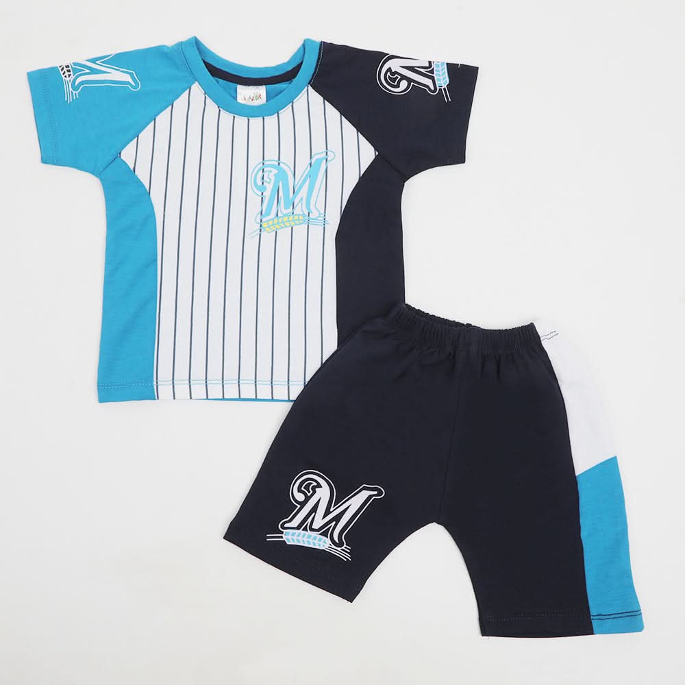 Newborn Boys Short Suit - Blue, Newborn Boys Sets & Suits, Chase Value, Chase Value