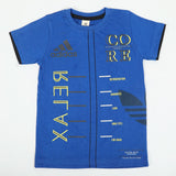 Boys Half Sleeves T-Shirt - Blue, Boys T-Shirts, Chase Value, Chase Value