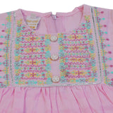 Girls Embroidered Shalwar Suit - Pink, Girls Shalwar Kameez, Chase Value, Chase Value