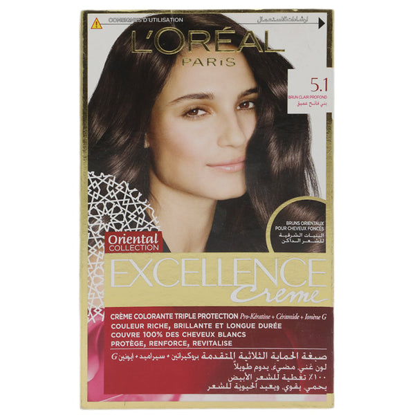 Loreal Paris Excellence - 5.1, Beauty & Personal Care, Hair Colour, Chase Value, Chase Value