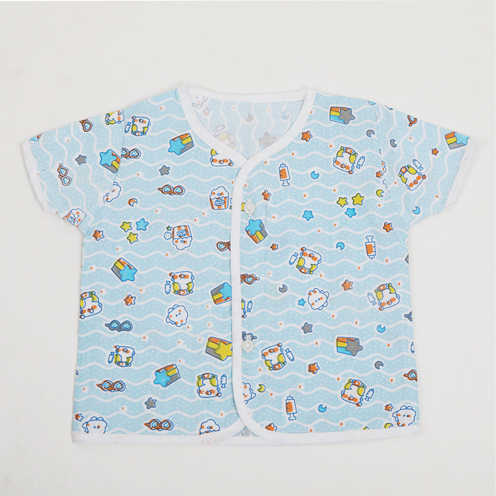 Newborn Boys Summer Vest - Sky Blue, Kids Other Accessories, Chase Value, Chase Value