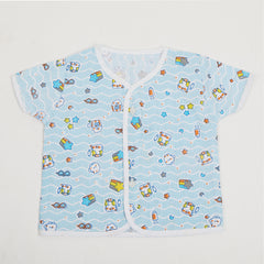 Newborn Boys Summer Vest - Sky Blue