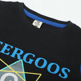 Boys Half Sleeves T-Shirt - Black, Boys T-Shirts, Chase Value, Chase Value