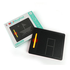 Magnetic Drawing Board 380-Bead With 10 Card - Blue