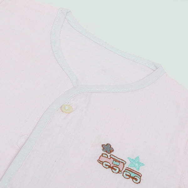 Newborn Boys Summer Vest - Baby Pink