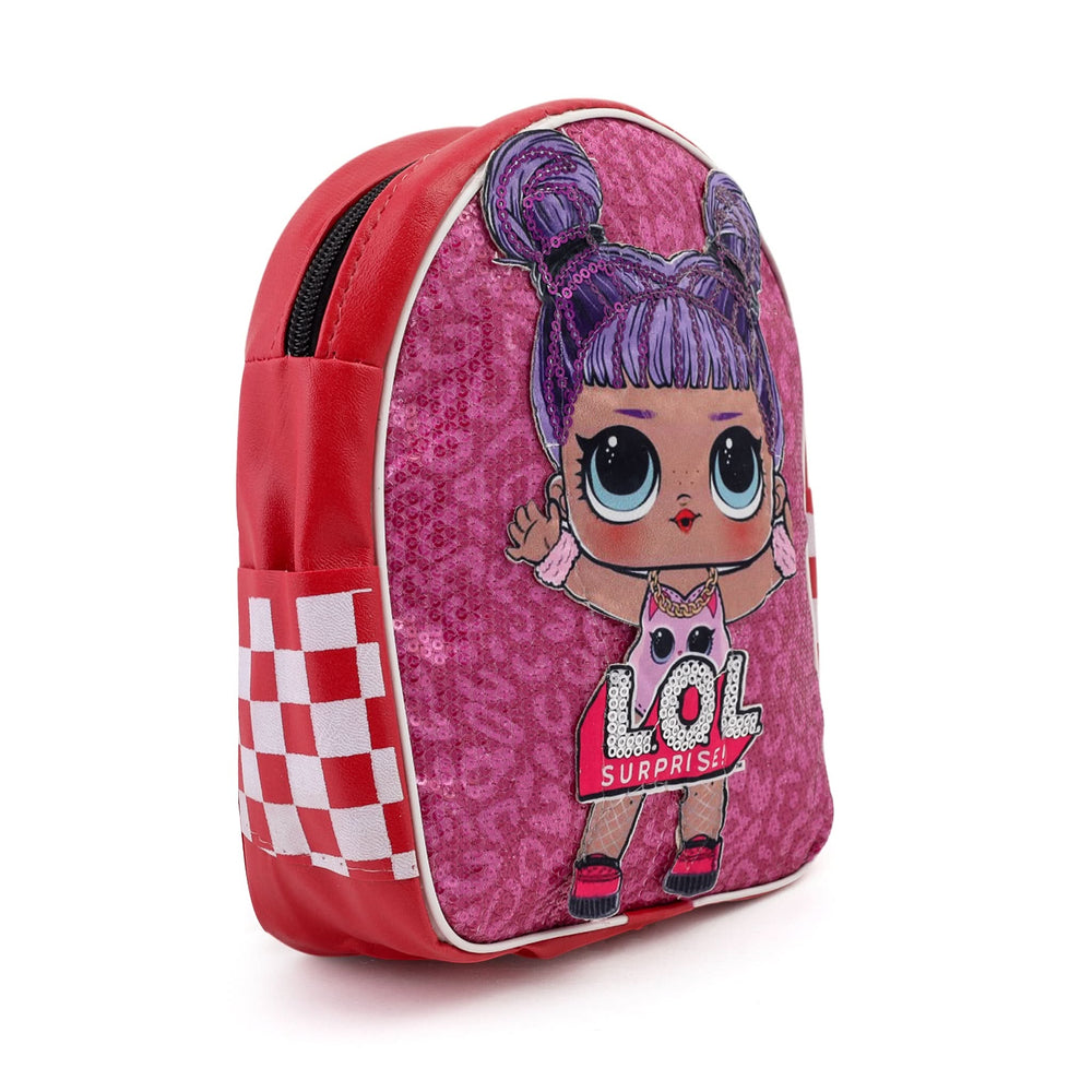Girls Backpack - Red, BackPack Bags, Chase Value, Chase Value