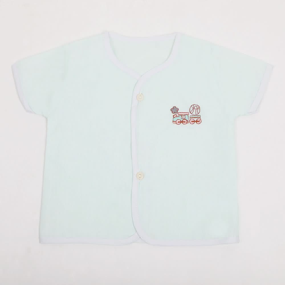 Newborn Boys Summer Vest - Light Green, Kids Other Accessories, Chase Value, Chase Value