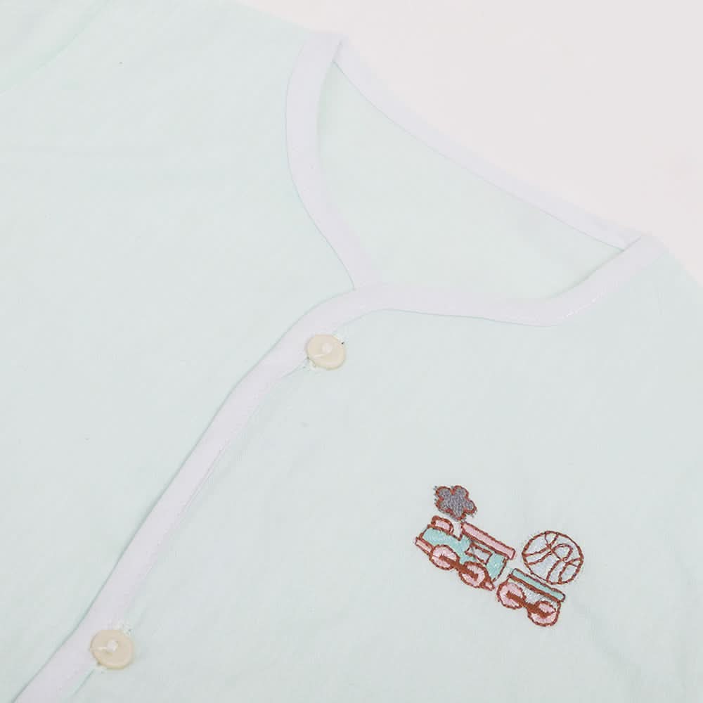 Newborn Boys Summer Vest - Light Green, Kids Other Accessories, Chase Value, Chase Value