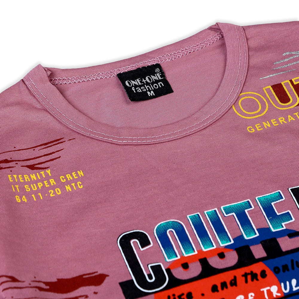 Boys Half Sleeves Suit - Tea Pink, Boys Sets & Suits, Chase Value, Chase Value