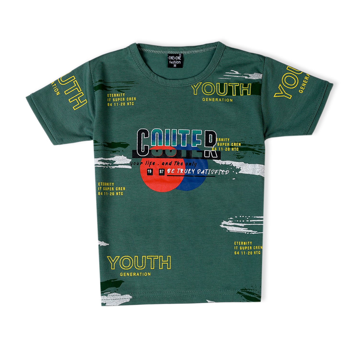 Boys Half Sleeves Suit - Green, Boys Sets & Suits, Chase Value, Chase Value