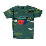 Boys Half Sleeves Suit - Green, Boys Sets & Suits, Chase Value, Chase Value