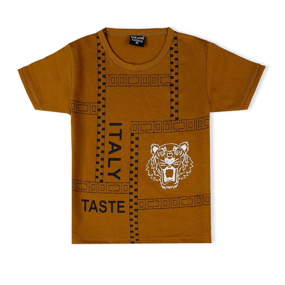 Boys Half Sleeves Suit - Brown, Boys Sets & Suits, Chase Value, Chase Value