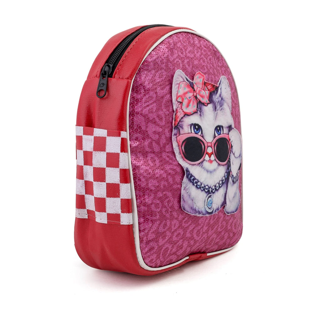 Girls Backpack - Red, BackPack Bags, Chase Value, Chase Value