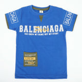 Boys Half Sleeves T-Shirt - Blue, Boys T-Shirts, Chase Value, Chase Value