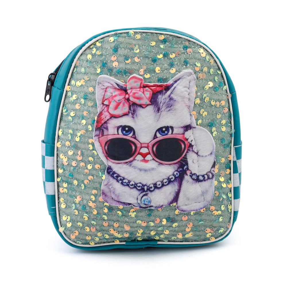 Girls Backpack - Steel Green, BackPack Bags, Chase Value, Chase Value
