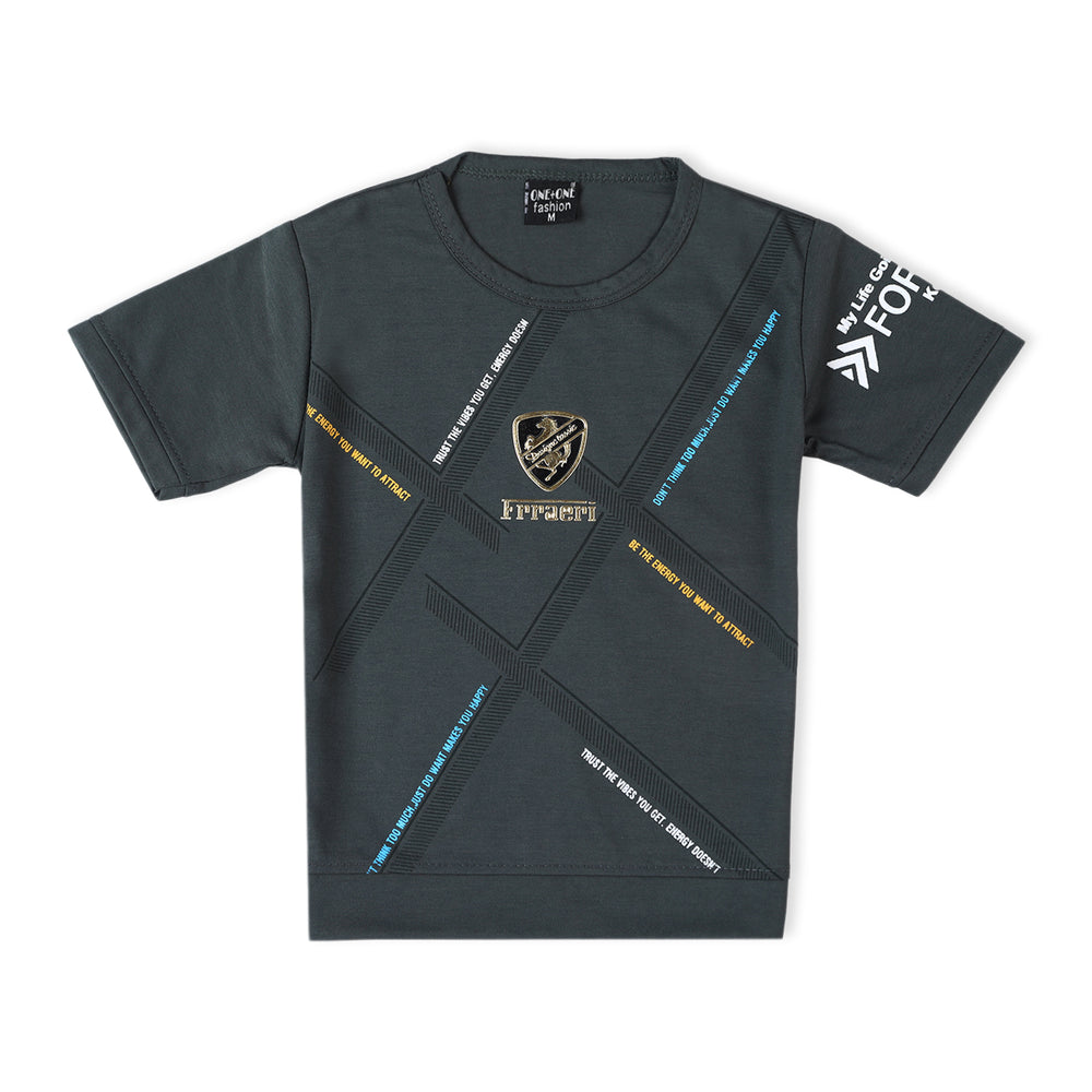 Boys Half Sleeves Suit - Green, Boys Sets & Suits, Chase Value, Chase Value