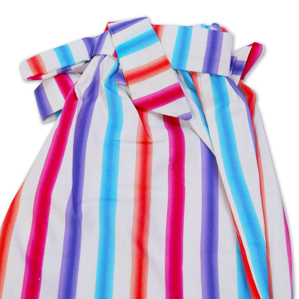 Girls Tight Half Sleeves Suit - White, Girls Suits, Chase Value, Chase Value