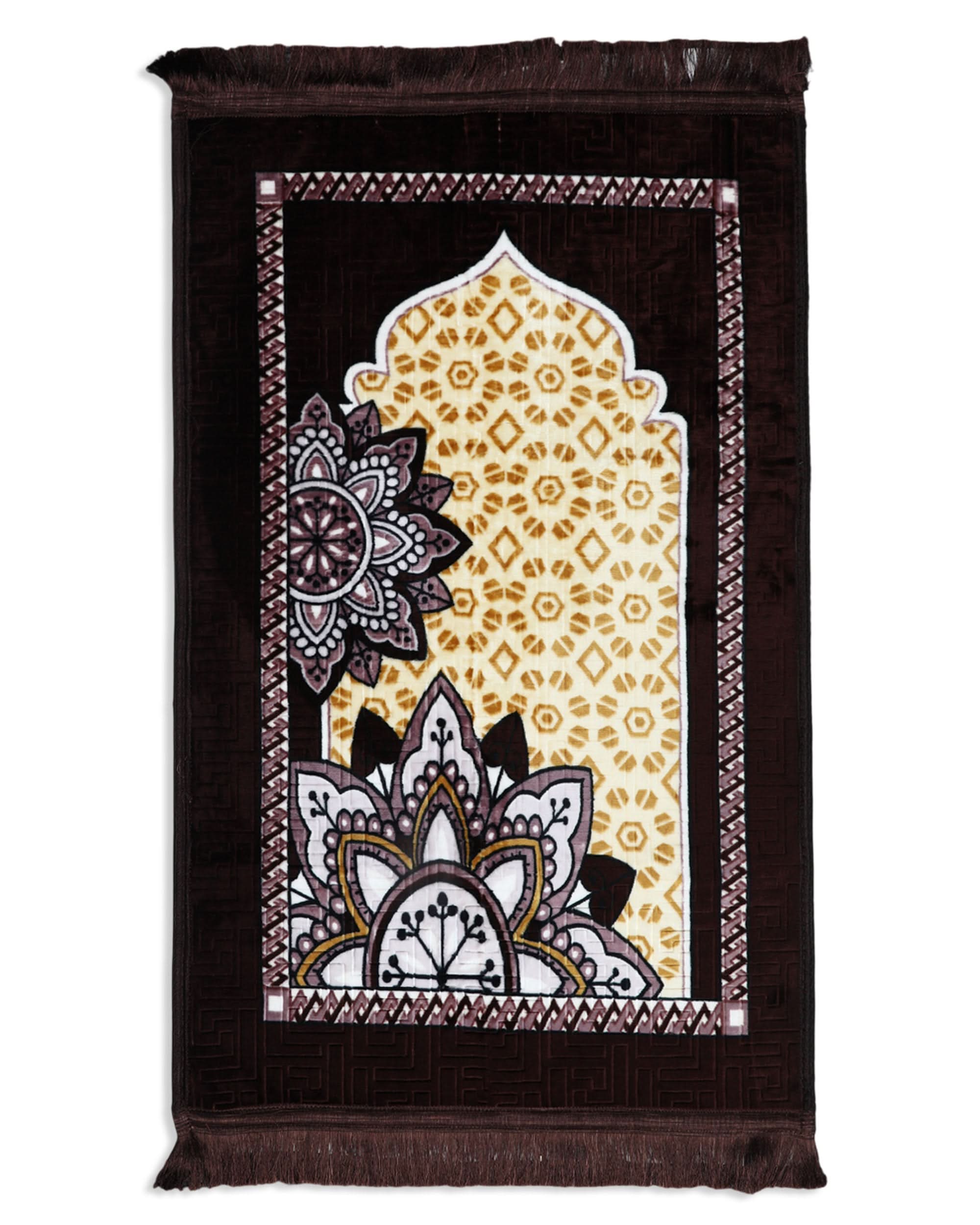 Jae Namaz (Prayer Mat) Emboss Printed, Prayer Accessories, Chase Value, Chase Value