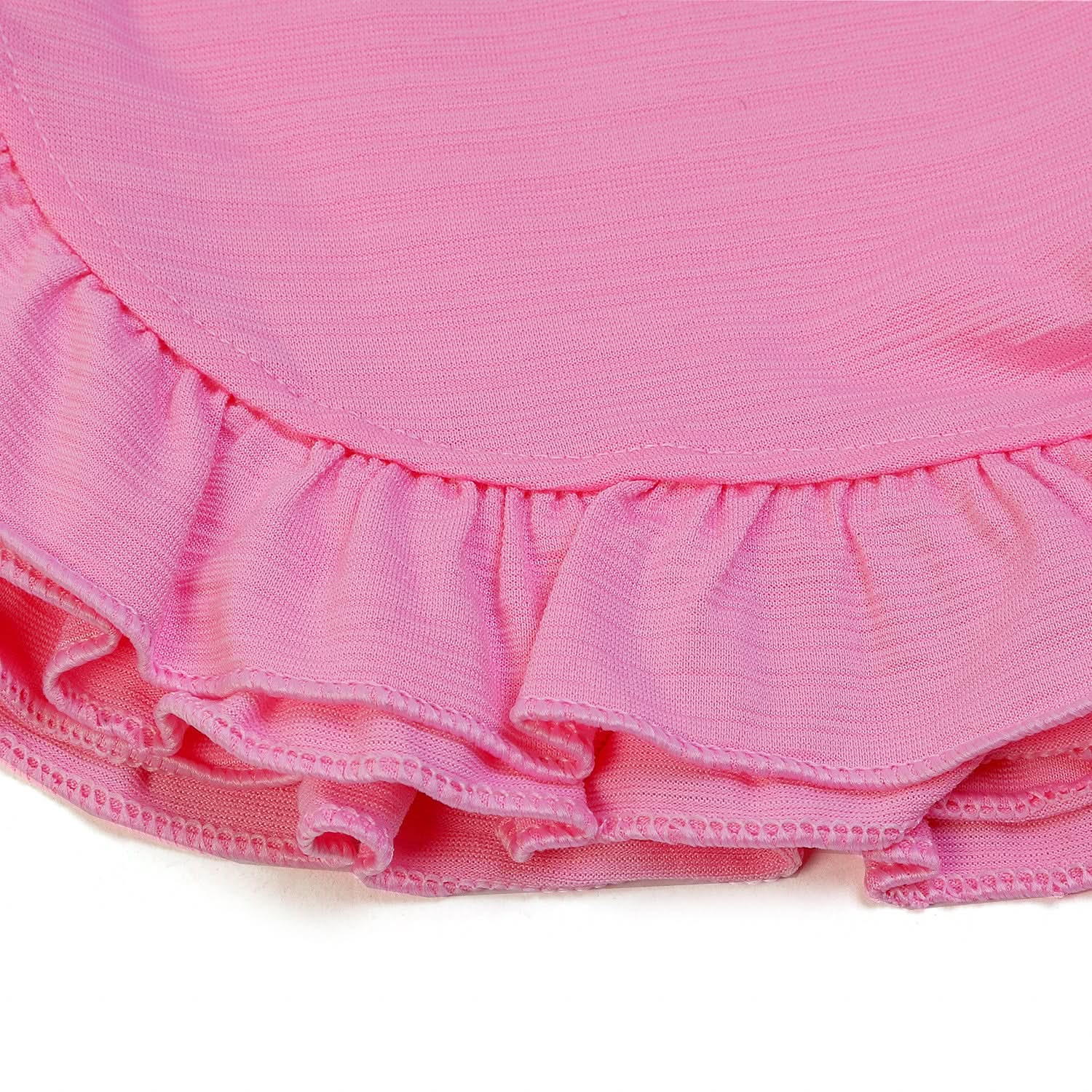 Girls Half Sleeves Suit - Light Pink, Girls Suits, Chase Value, Chase Value