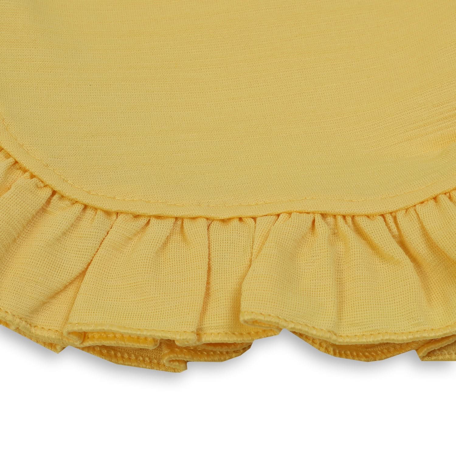 Girls Half Sleeves Suit - Yellow, Girls Suits, Chase Value, Chase Value