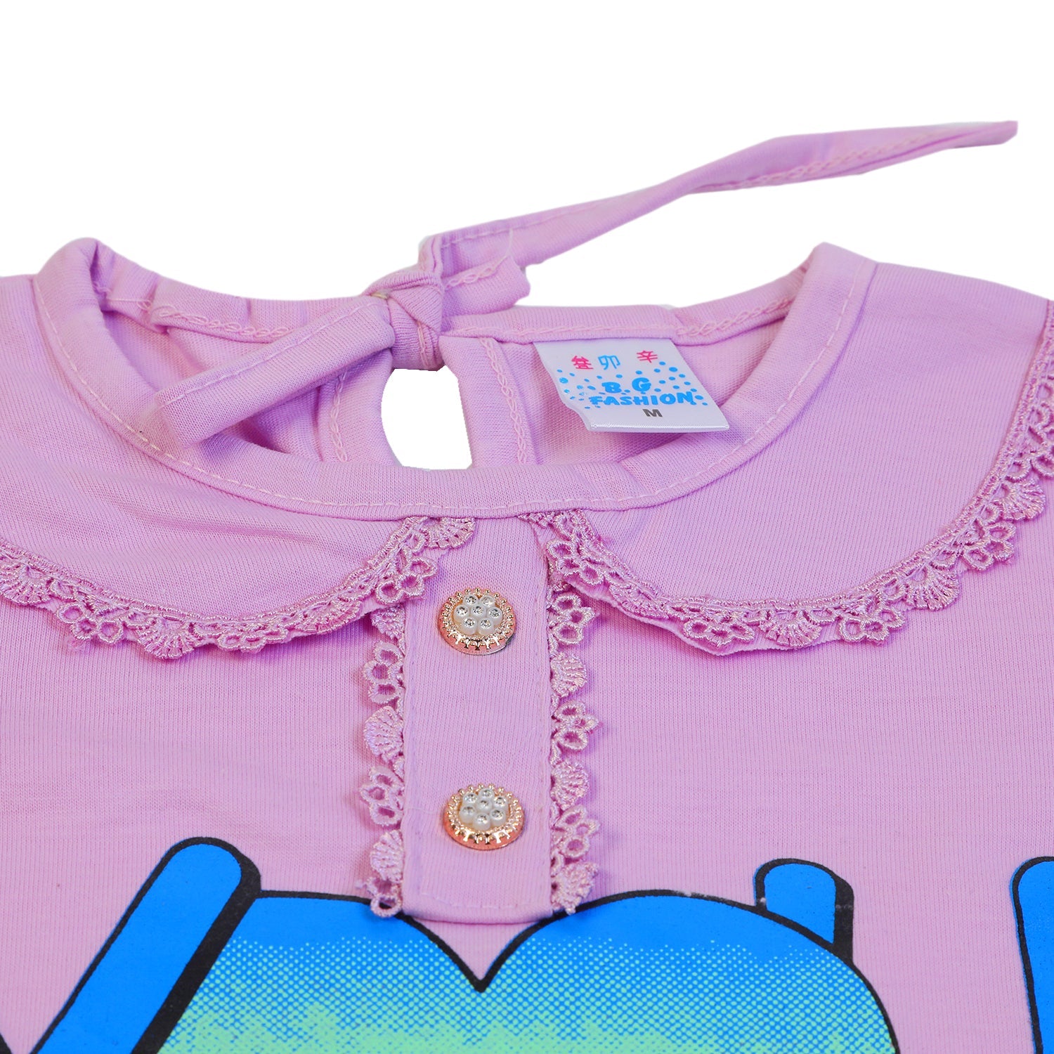 Girls Half Sleeves Suit - Light Purple, Girls Suits, Chase Value, Chase Value