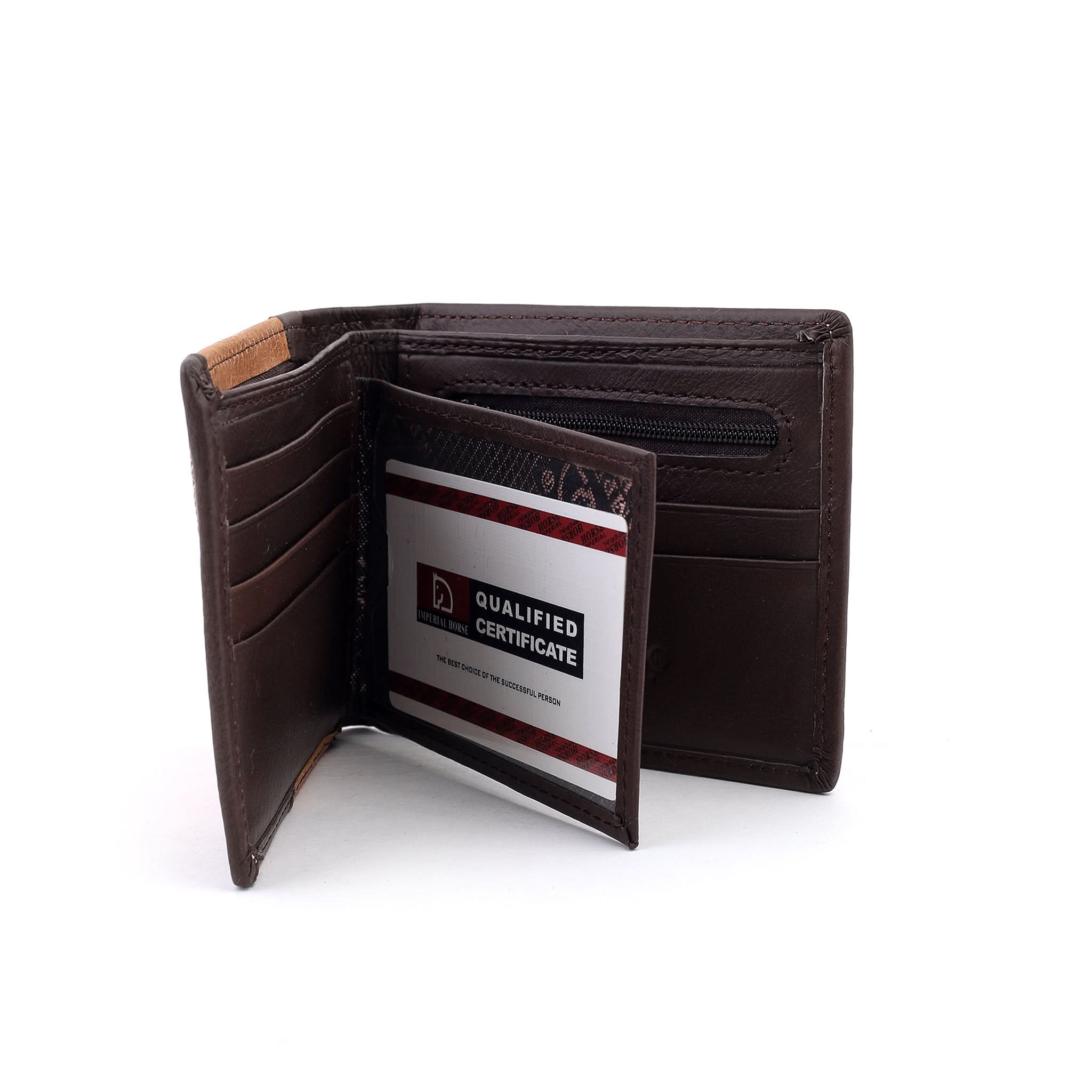 Imperial Horse Men's Genuine Leather Multi Fold Wallet With Gift Box, Men's Wallets, Chase Value, Chase Value