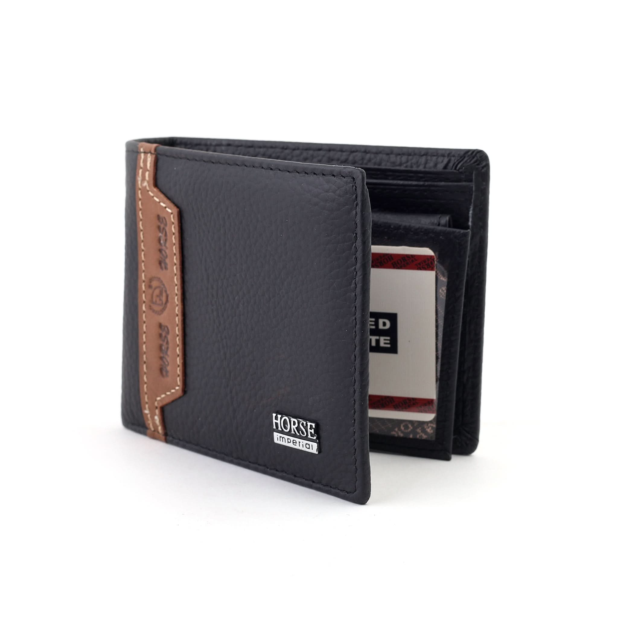 Imperial Horse Men's Genuine Leather Multi Fold Wallet With Gift Box, Men's Wallets, Chase Value, Chase Value