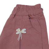 Girls Cotton Shorts - Tea Pink, Girls Shorts Skirts, Chase Value, Chase Value