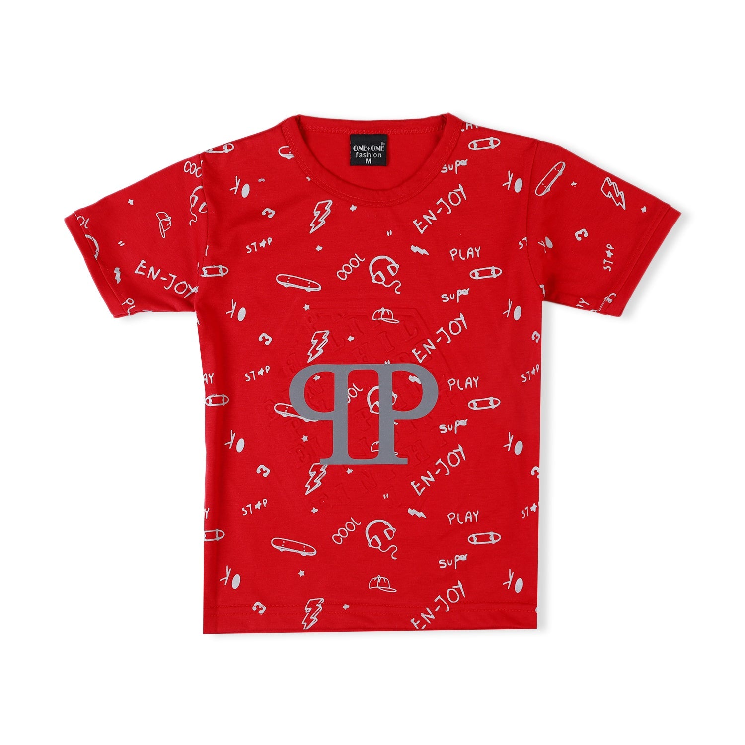 Boys Half Sleeves Suit - Red, Boys Sets & Suits, Chase Value, Chase Value