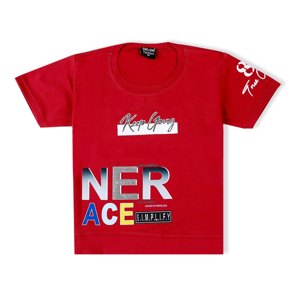 Boys Half Sleeves Suit - Maroon, Boys Sets & Suits, Chase Value, Chase Value