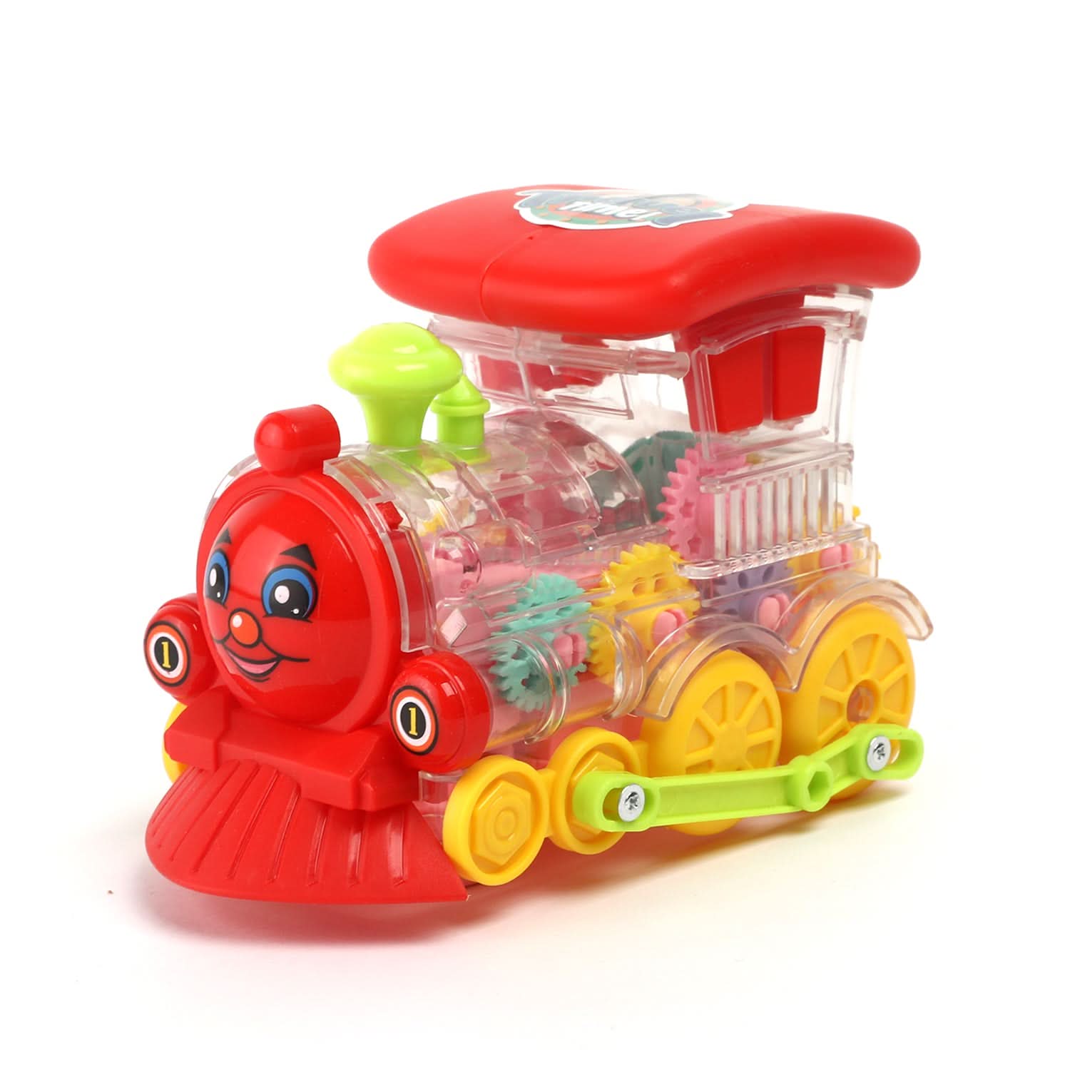 Transparent Train Toy With Light & Sound, Battery Operated Toys, Chase Value, Chase Value